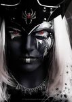 Drow priestess Elf makeup, Fantasy makeup, Halloween makeup